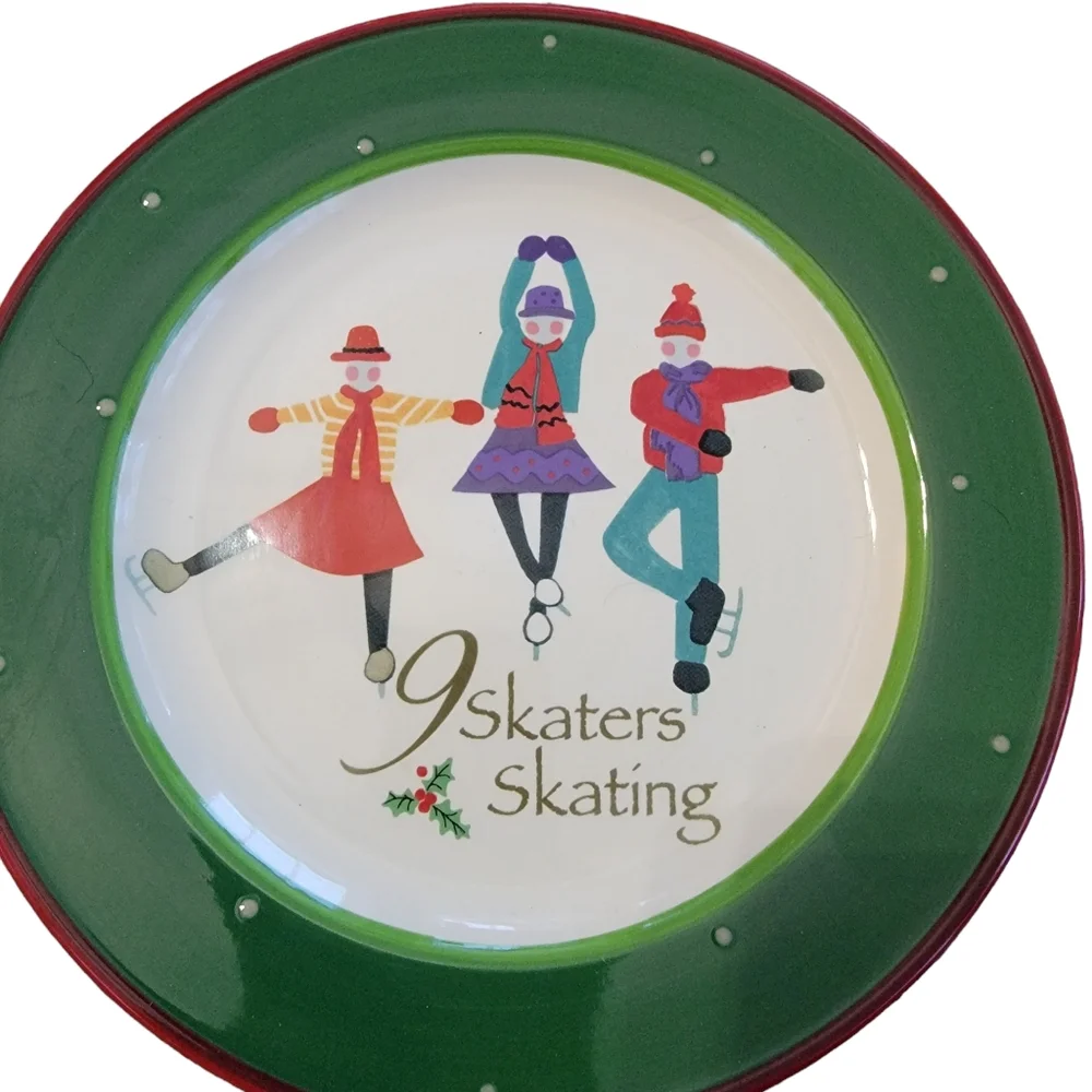 SET OF 10 Christmas JULIE INGLEMAN Design 8.5